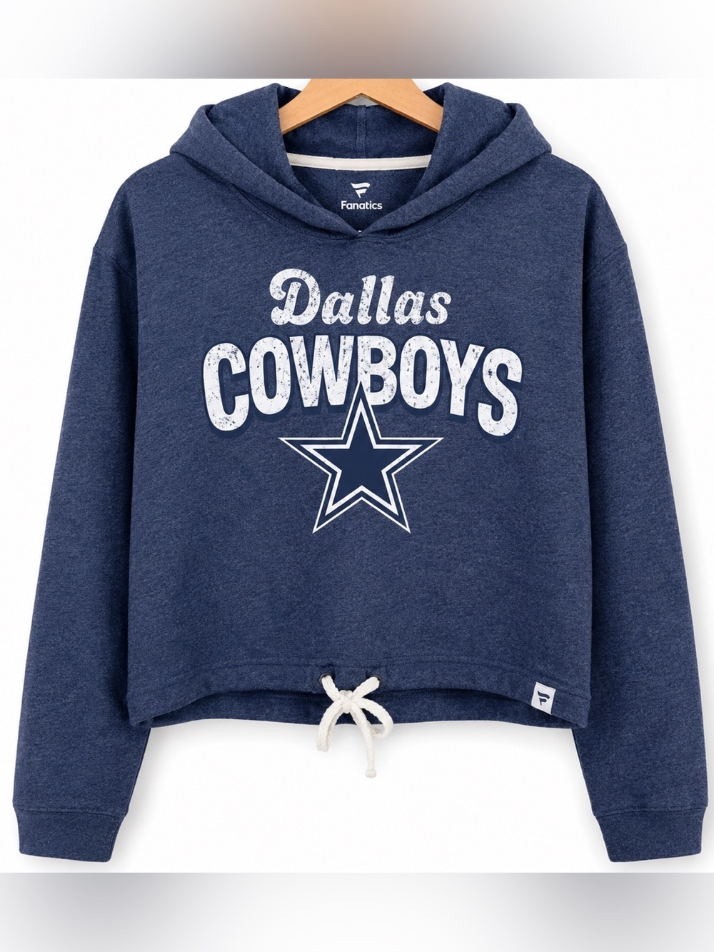 Dallas Cowboys Hoodie Women's XXL NWT Fanatics NFL Blue Pullover